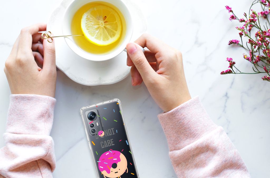 Xiaomi 12 | 12x Beschermhoes Donut Roze B2C Telecom