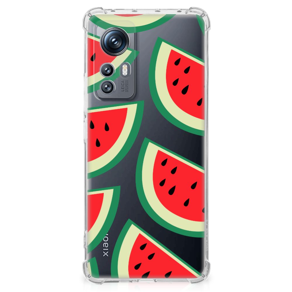 Xiaomi 12 12x Beschermhoes Watermelons achteraanzicht