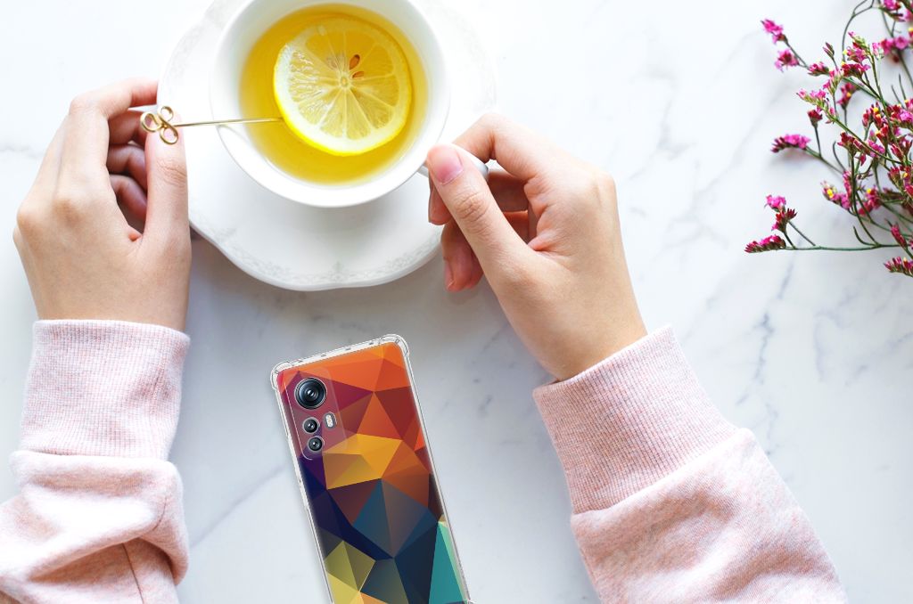 Xiaomi 12 | 12x Shockproof Case Polygon Color B2C Telecom