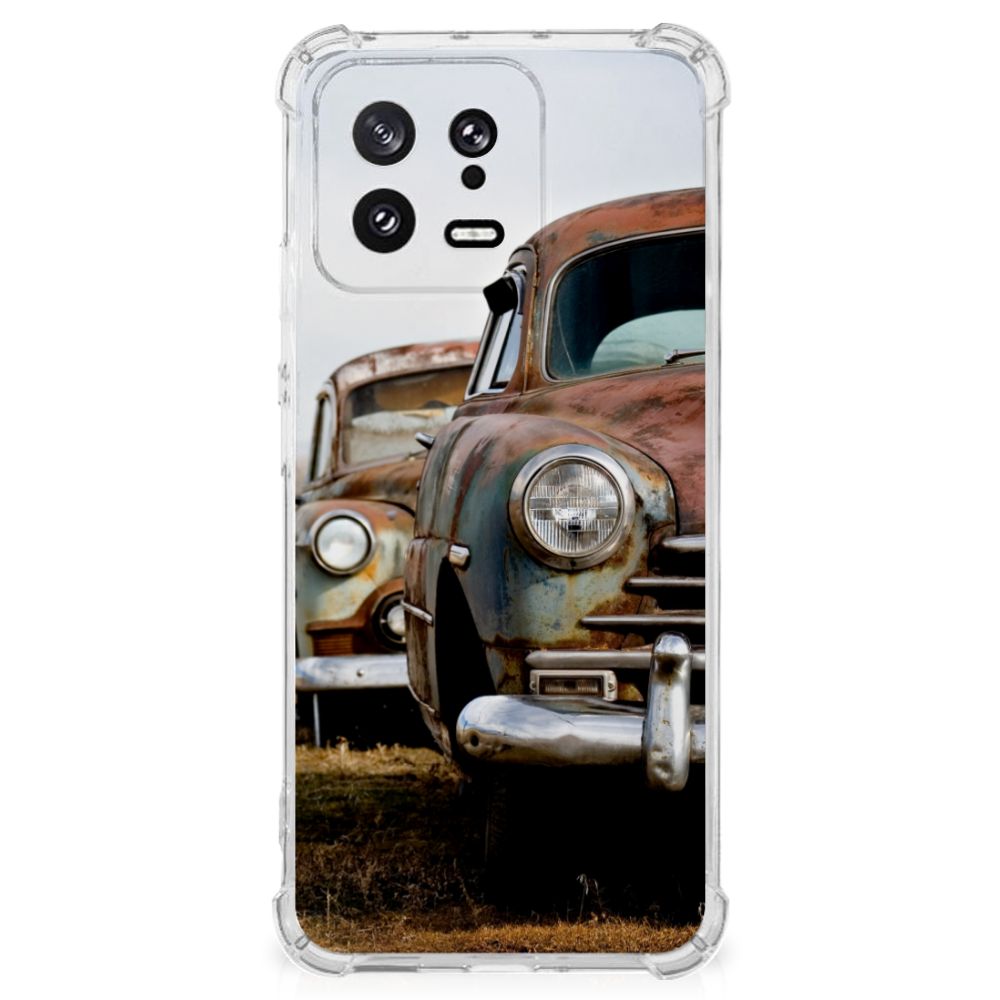 Xiaomi 13 Anti-shock Hoesje met foto Vintage Auto B2C Telecom