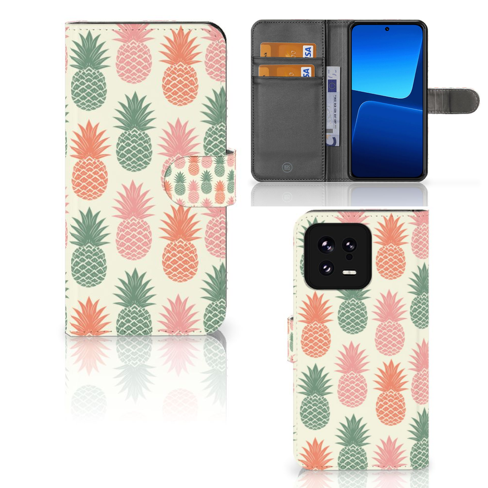 Xiaomi 13 Book Cover Ananas