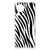 Xiaomi 13 Lite TPU Hoesje Zebra zwart wit design achterkant