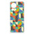 Xiaomi 13 Lite TPU bumper Funky Retro design kleurrijke geometrische print