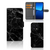 Xiaomi 13 Pro Bookcase Marmer Zwart Bookcase zwart marmer aanzicht