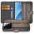 Xiaomi 15 Book Style Case Steigerhout boekhoes met schuin aanzicht met creditcardvakjes