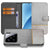 Xiaomi 15 Book Style Case Wood Concrete book case design voorkant