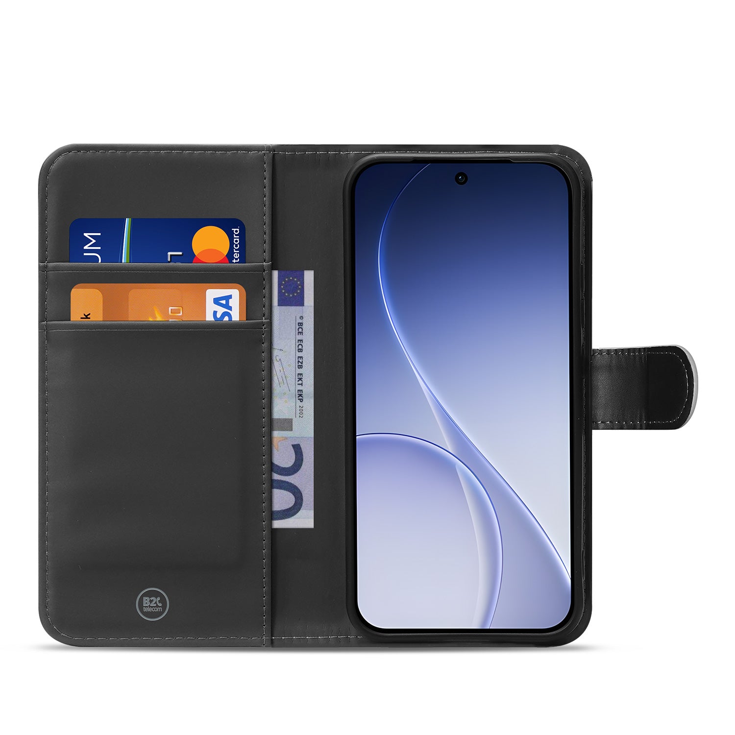 Xiaomi 17 Bookcase Hoesje Wit met Pashouder