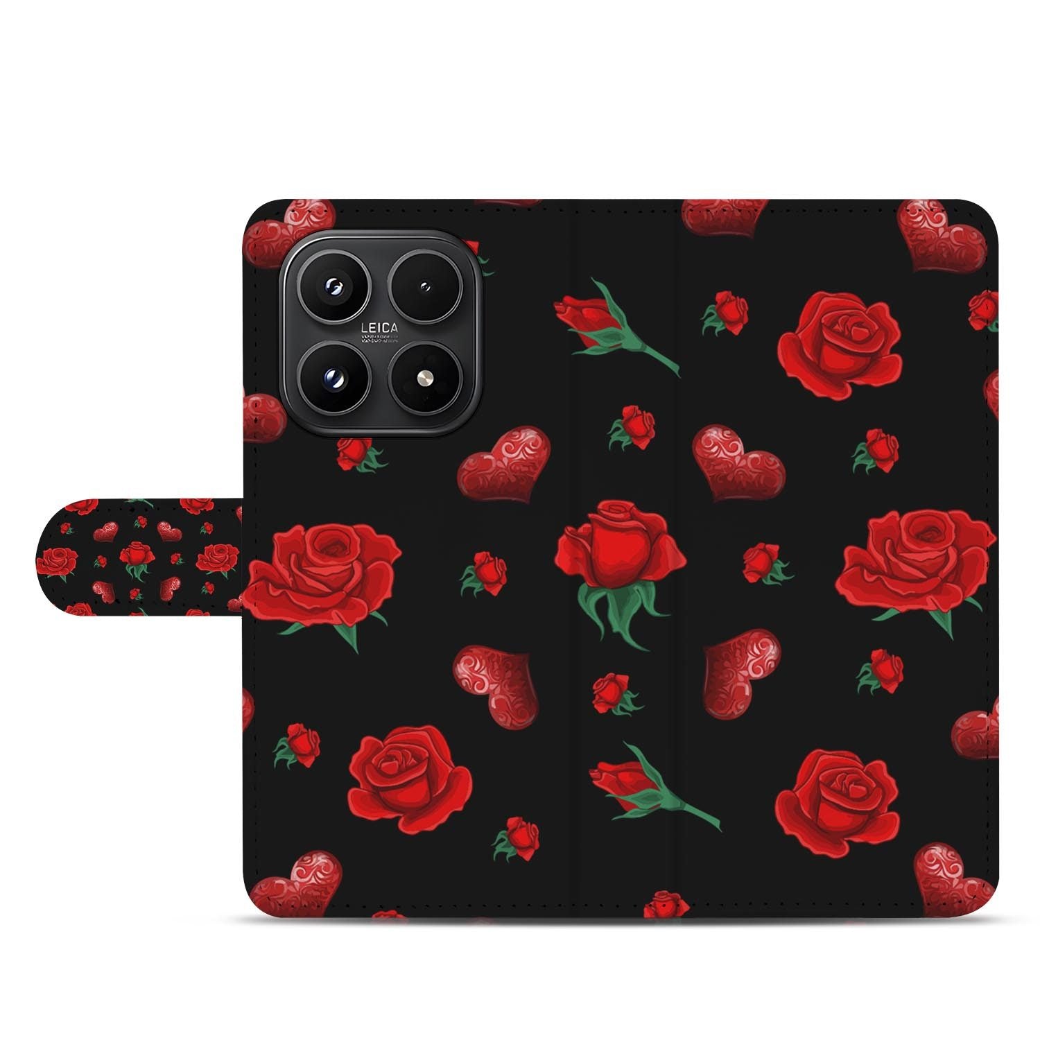 Xiaomi 17 bookcase Valentine, open met pasjesvakken