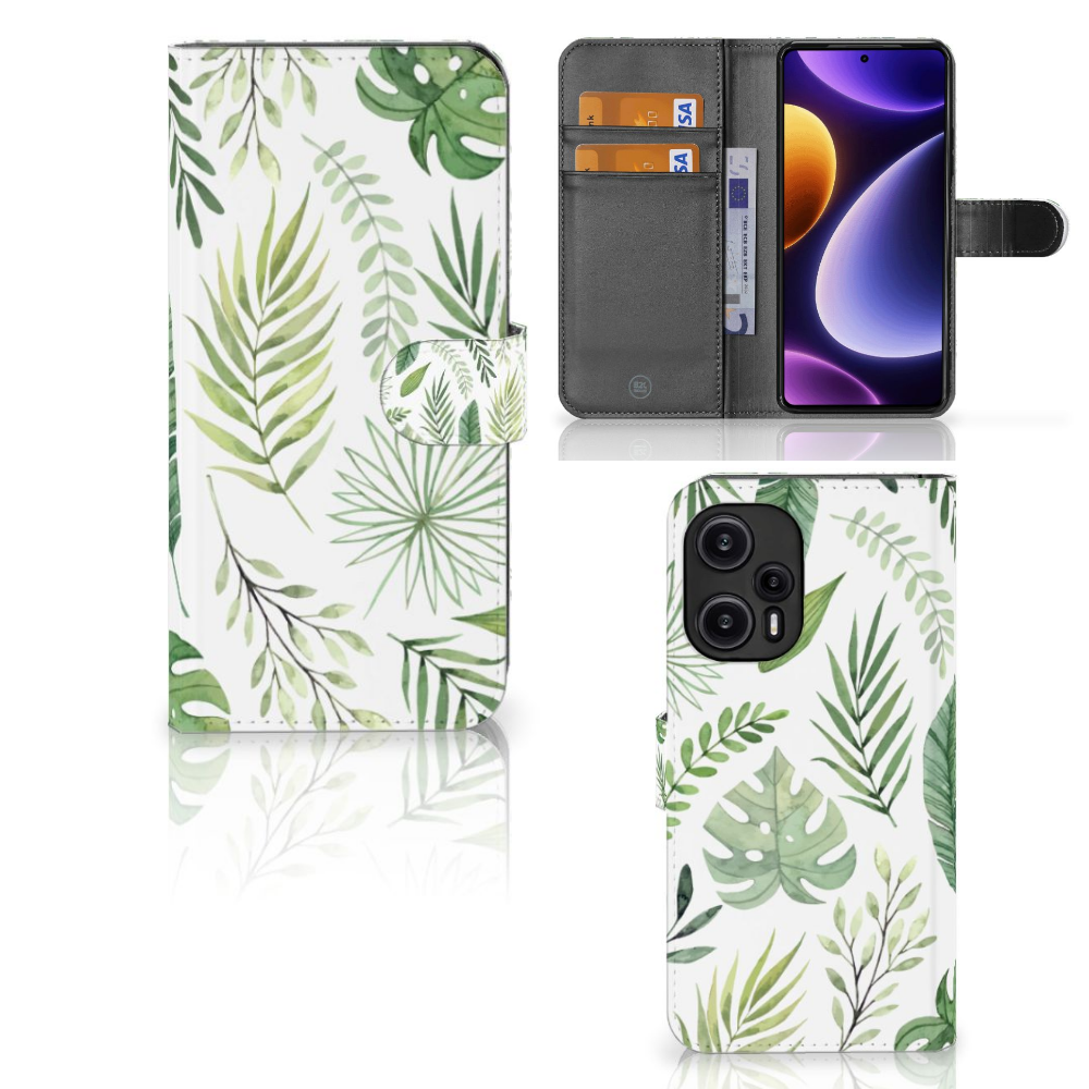 Xiaomi Poco F5 Hoesje Leaves