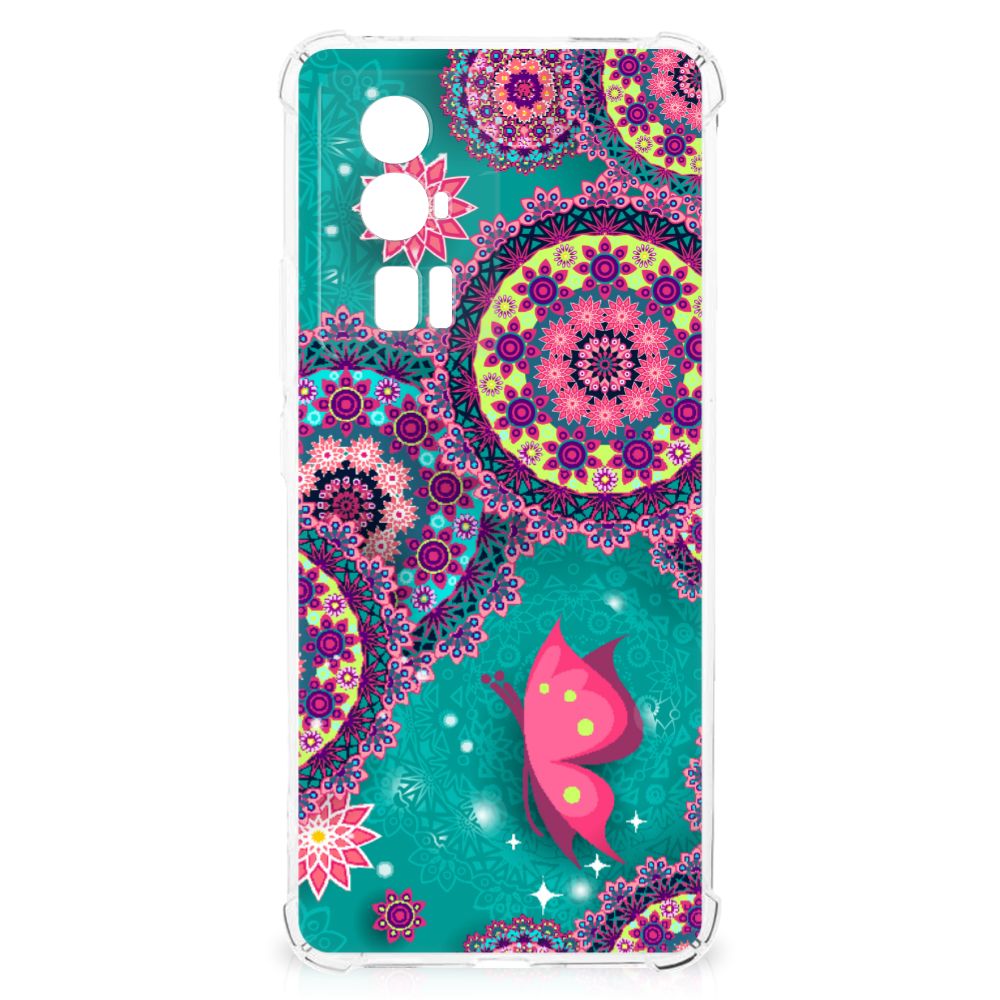 Xiaomi Poco F5 Pro Back Cover Cirkels en Vlinders B2C Telecom