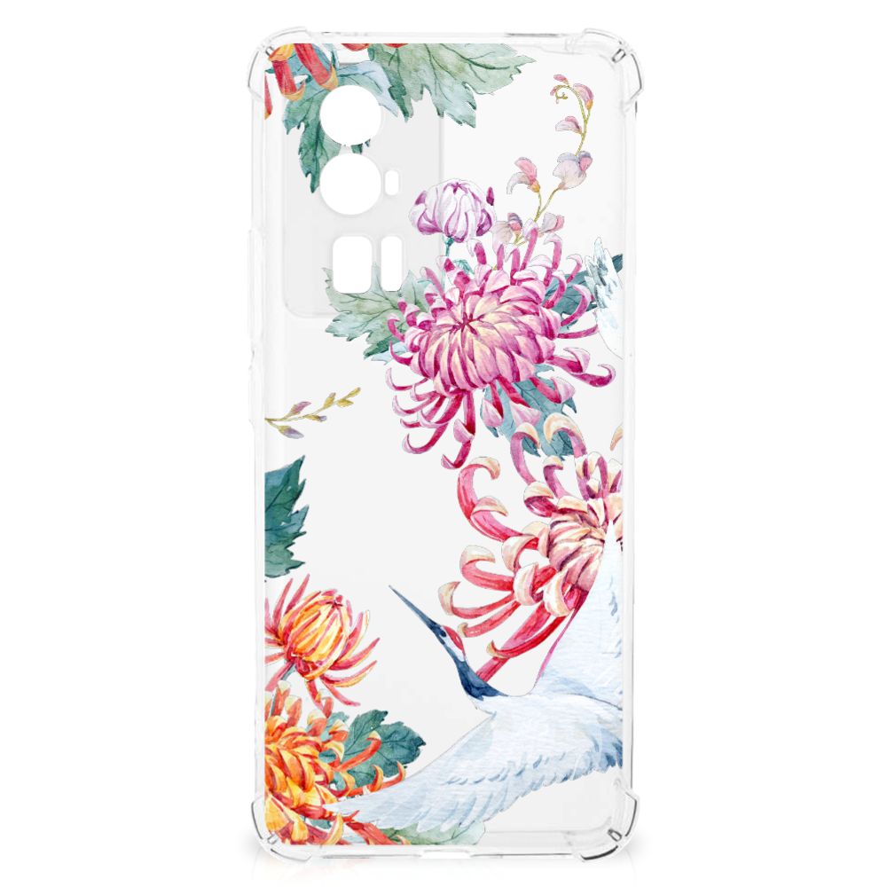 Xiaomi Poco F5 Pro Case Anti-shock Bird Flowers B2C Telecom