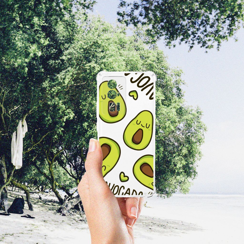 Xiaomi Poco F5 Pro Stevig Bumper Hoesje Avocado Singing B2C Telecom