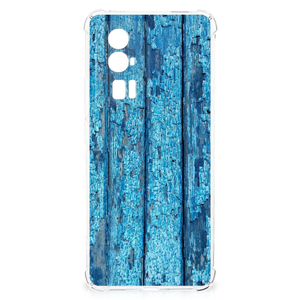 Xiaomi Poco F5 Pro Stevig Telefoonhoesje Wood Blue B2C Telecom