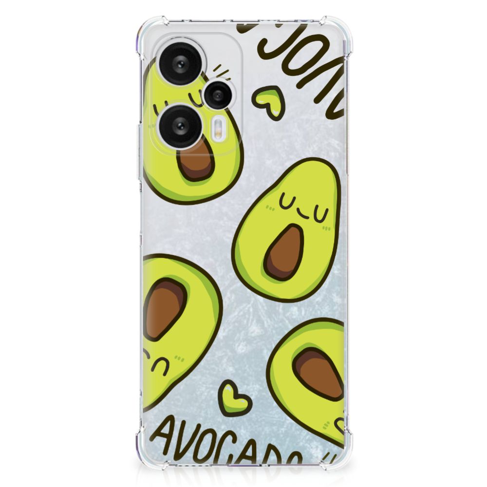 Xiaomi Poco F5 Stevig Bumper Hoesje Avocado Singing B2C Telecom