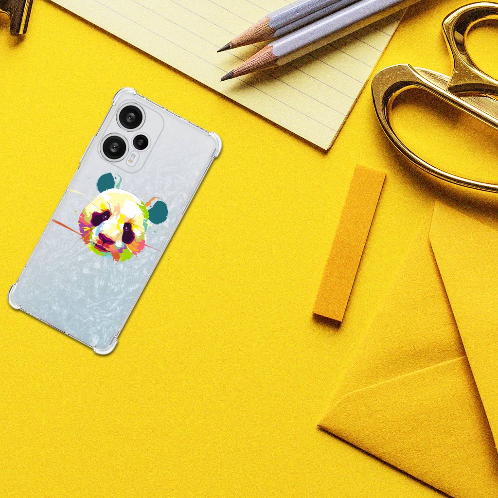 Xiaomi Poco F5 Stevig Bumper Hoesje Panda Color B2C Telecom