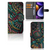 Xiaomi Poco F5 Telefoon Hoesje Aztec met kleurrijke print en ruimte voor drie pasjes đ¨