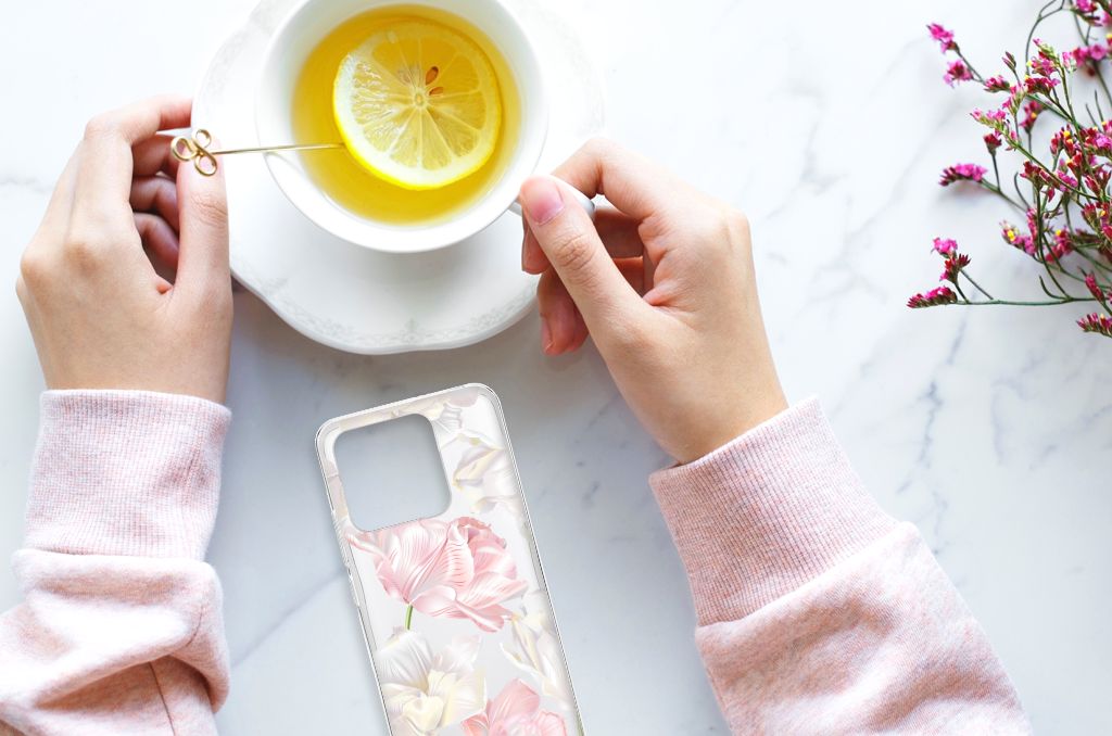 Xiaomi Redmi 10C TPU Case Lovely Flowers