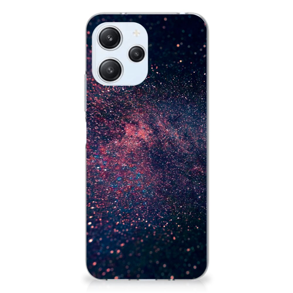 Xiaomi Redmi 12 4G TPU Hoesje Stars sterren design achteraanzicht