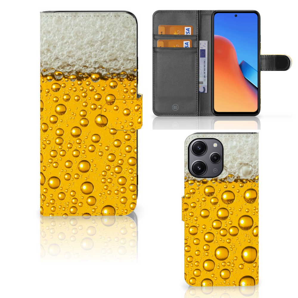 Xiaomi Redmi 12 Book Cover Bier bookcover bier print side front