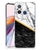 Xiaomi Redmi 12C Anti-Shock Hoesje Marmer Wit Zwart - Origineel Cadeau Man B2C Telecom