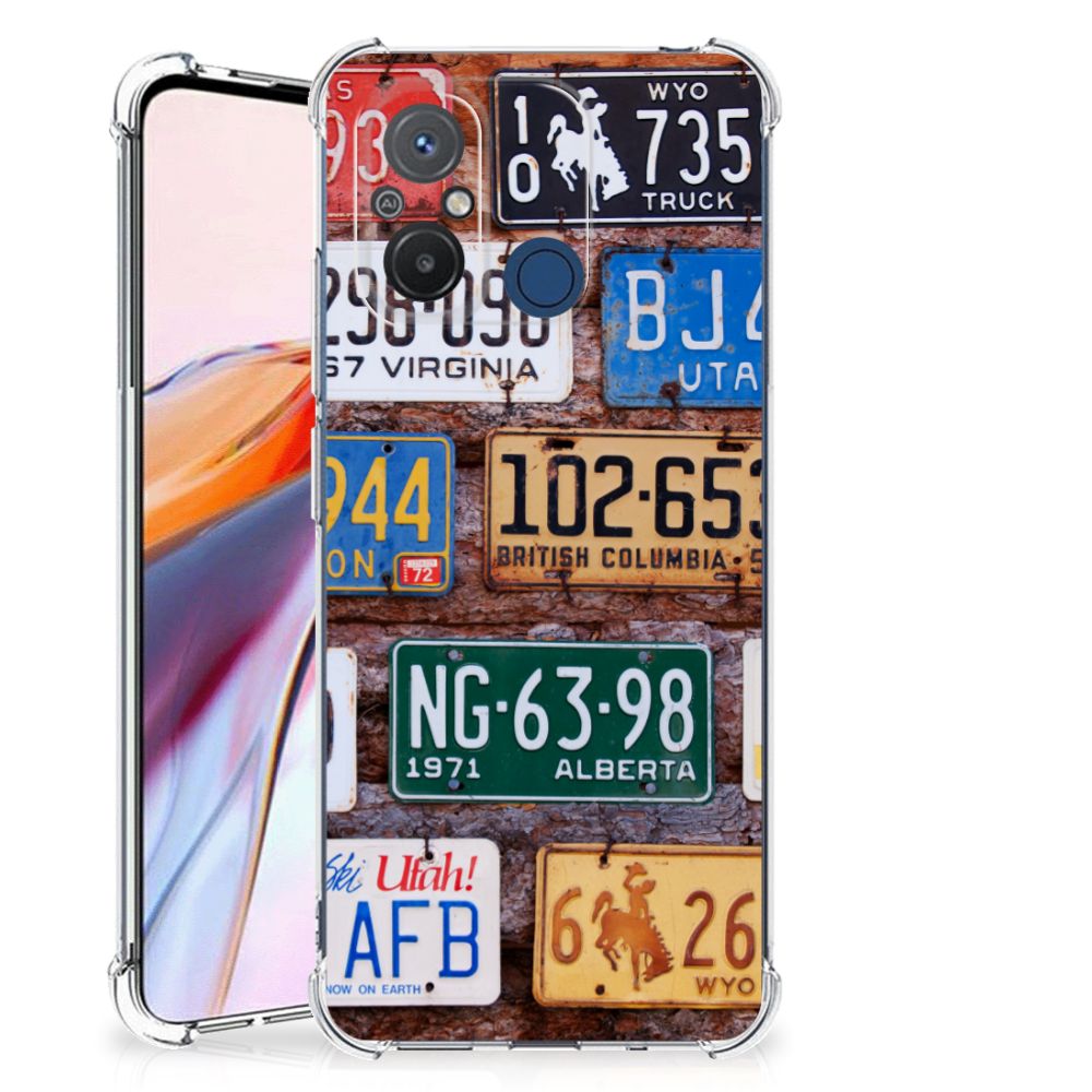 Xiaomi Redmi 12C Anti-shock Hoesje met foto Kentekenplaten B2C Telecom