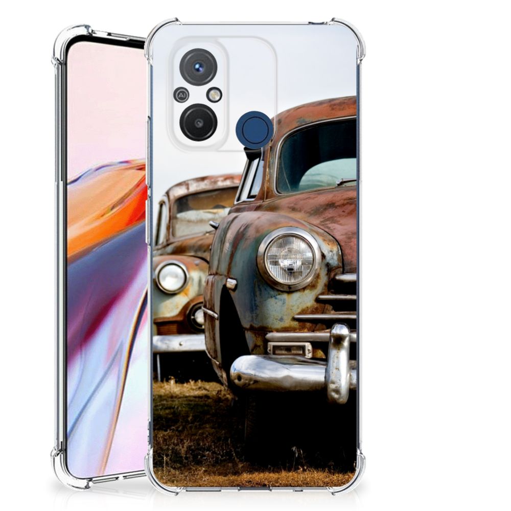 Xiaomi Redmi 12C Anti-shock Hoesje met foto Vintage Auto B2C Telecom