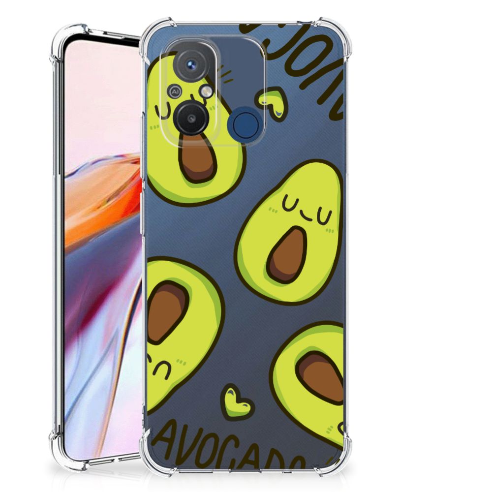 Xiaomi Redmi 12C Stevig Bumper Hoesje Avocado Singing B2C Telecom