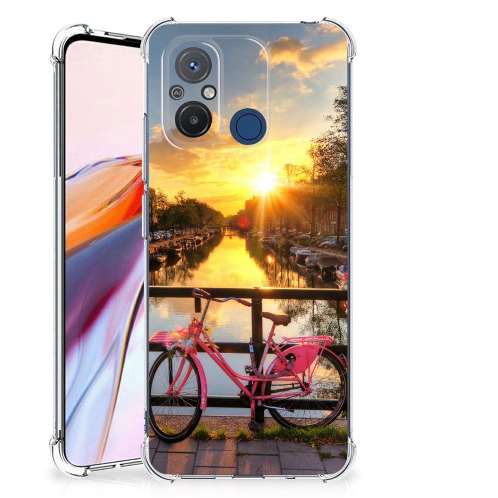 Xiaomi Redmi 12C Telefoonhoesje met valbescherming Amsterdamse Grachten B2C Telecom
