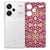 Xiaomi Redmi 13 Pro Plus Hoesje Barok Pink TPU Antishock design barok roze achterkant