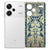 Xiaomi Redmi 13 Pro Plus Hoesje Beige Flowers TPU Antishock achterkant met bloemenprint
