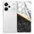 Xiaomi Redmi 13 Pro Plus Hoesje Marble White Black TPU Antishock achterkant design