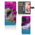 Xiaomi Redmi Note 12 4G Flip Cover Waterval met kalme waterval en paarse bomen voor uitstraling en bescherming.