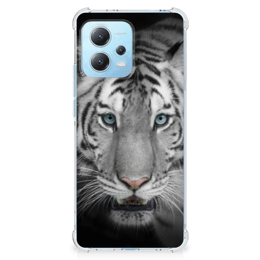 Xiaomi Redmi Note 12 5G Case Anti-shock Tijger design voorkant