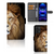 Xiaomi Redmi Note 12 5G Poco X5 telefoonhoesje met pasjes leeuw aanzicht design
