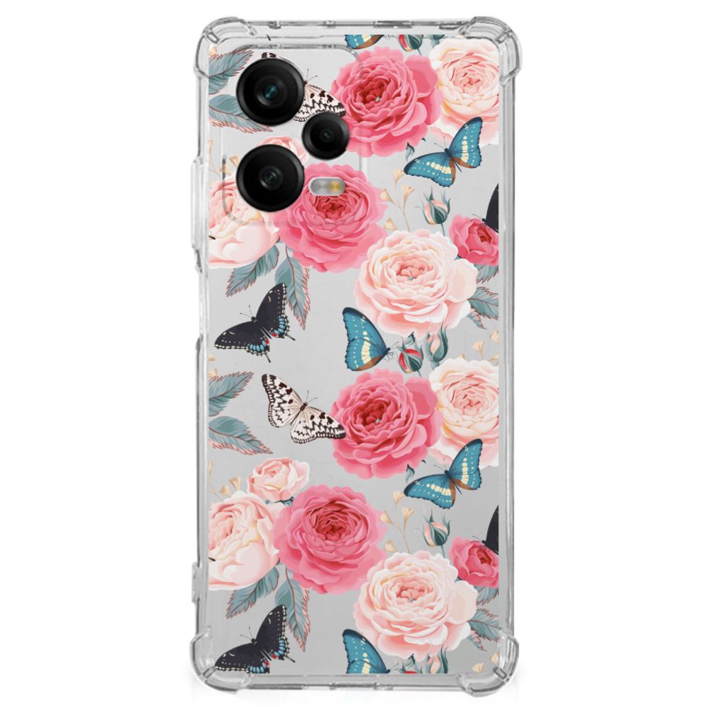 Xiaomi Redmi Note 12 Pro Case Butterfly Roses B2C Telecom