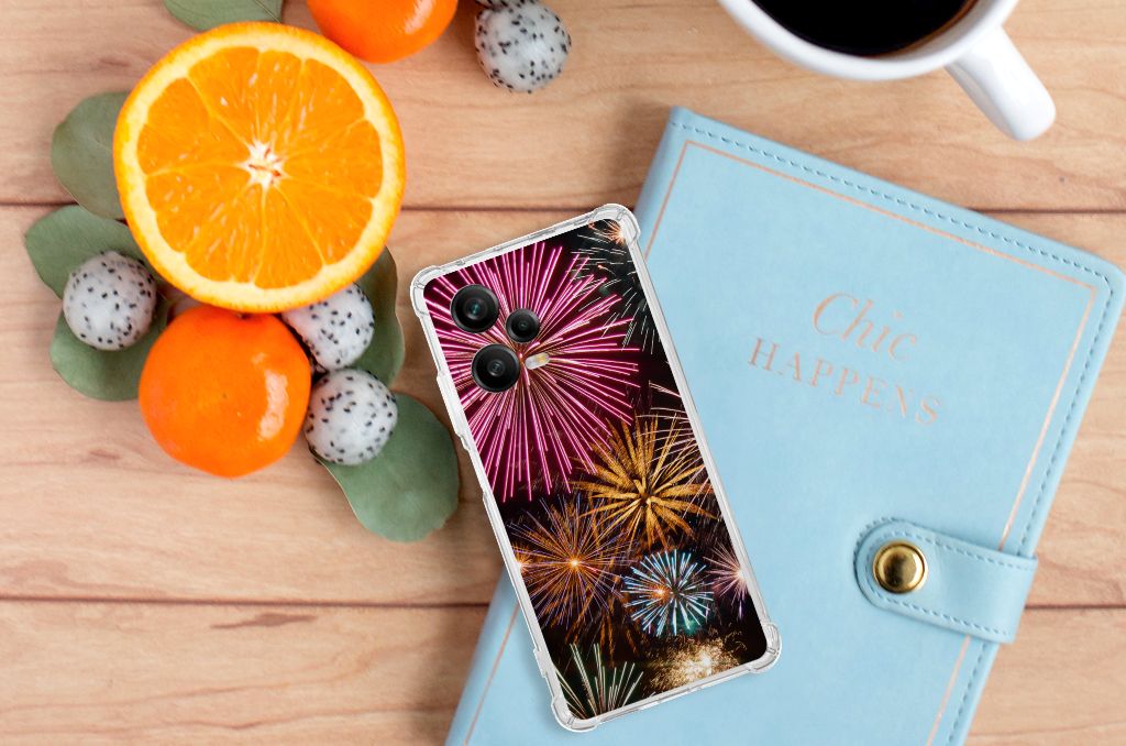 Xiaomi Redmi Note 12 Pro Plus Anti Shock Bumper Case Vuurwerk B2C Telecom