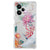 Xiaomi Redmi Note 12 Pro Plus Case Anti-shock Bird Flowers achterkant