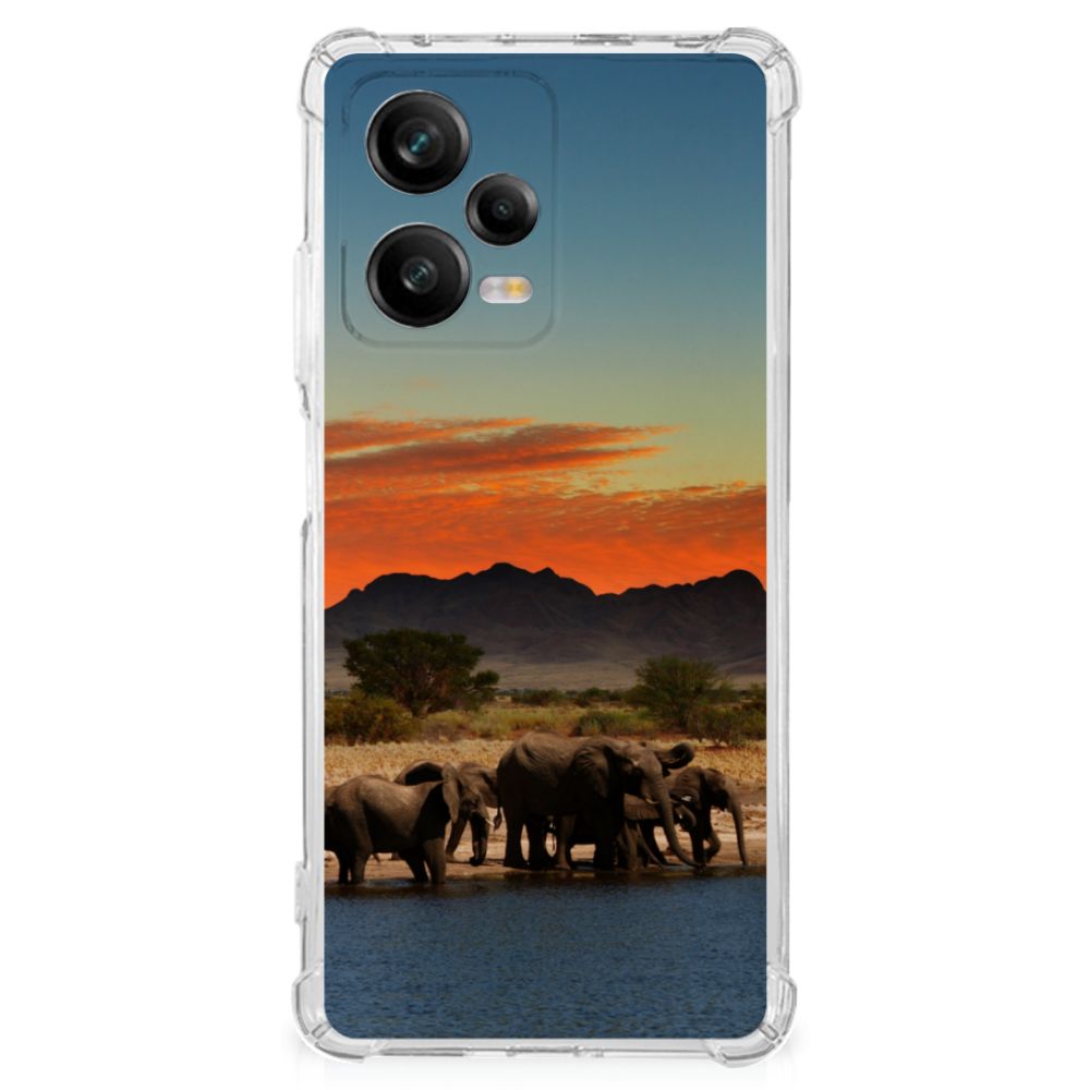 Xiaomi Redmi Note 12 Pro Plus Case Anti-shock Olifanten B2C Telecom