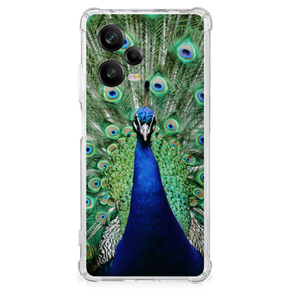 Xiaomi Redmi Note 12 Pro Plus Case Anti-shock Pauw voorkant