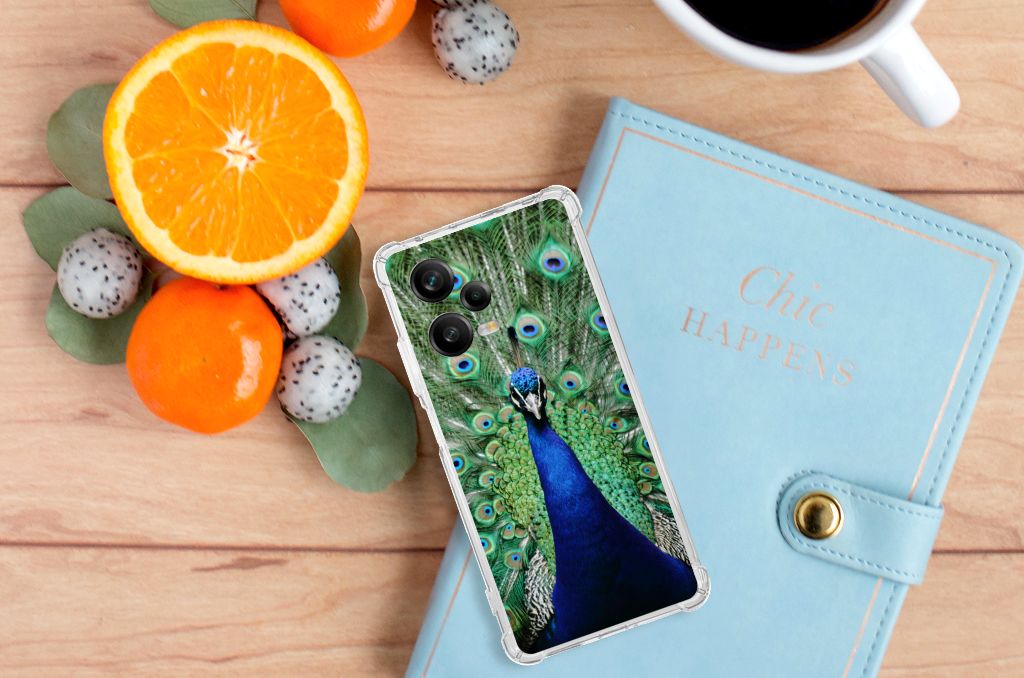 Xiaomi Redmi Note 12 Pro Plus Case Anti-shock Pauw design pauw aanzicht