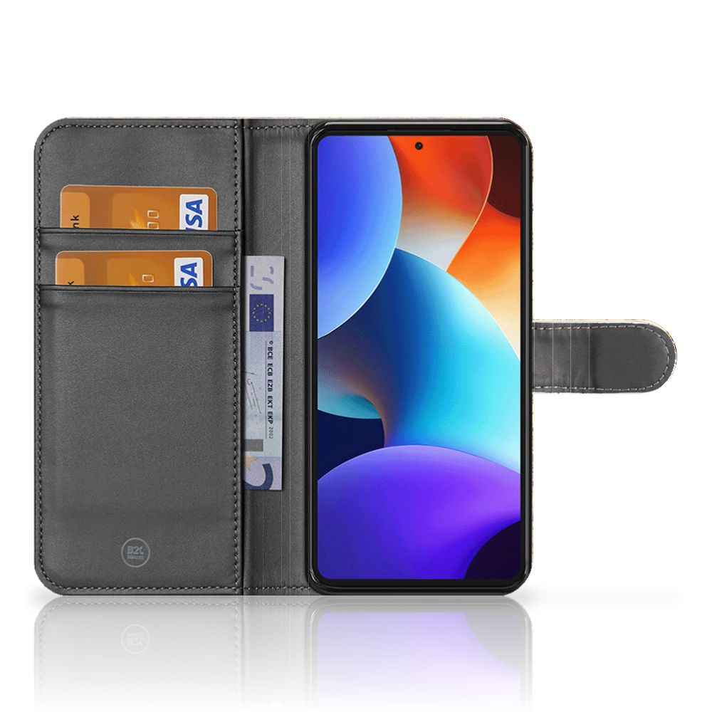 Xiaomi Redmi Note 12 Pro Plus Flip Cover Kompas binnenzijde laptop stijl