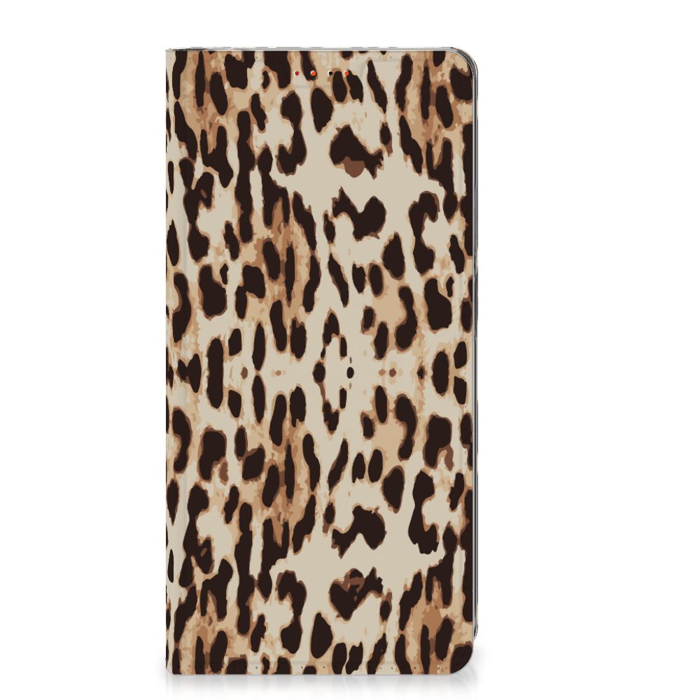 Xiaomi Redmi Note 12 Pro Plus Hoesje maken Leopard hoesje leopardprint vooraanzicht