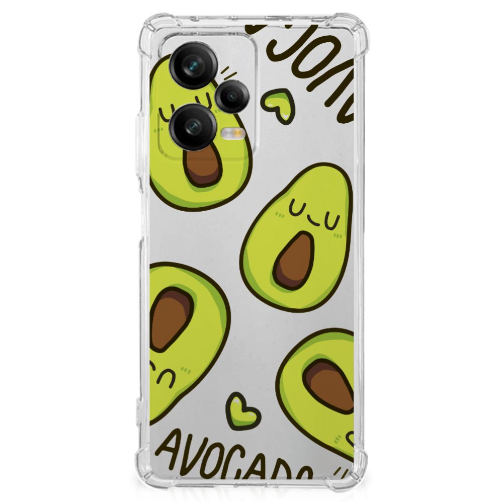 Xiaomi Redmi Note 12 Pro Plus Stevig Bumper Hoesje Avocado Singing B2C Telecom