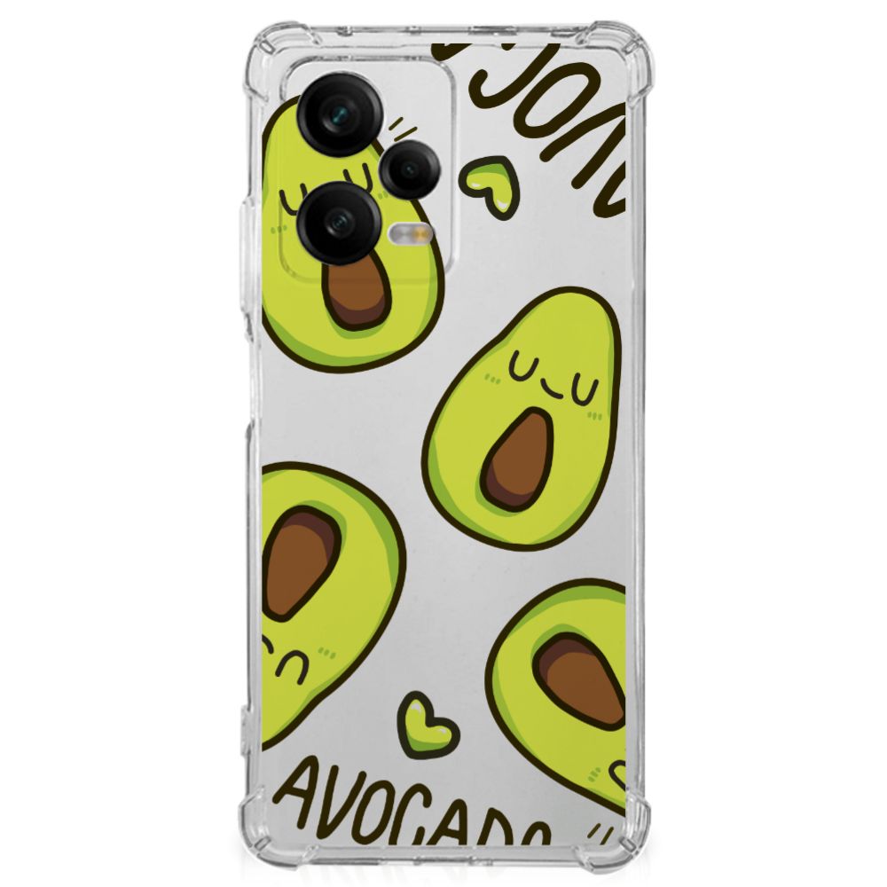 Xiaomi Redmi Note 12 Pro Stevig Bumper Hoesje Avocado Singing B2C Telecom