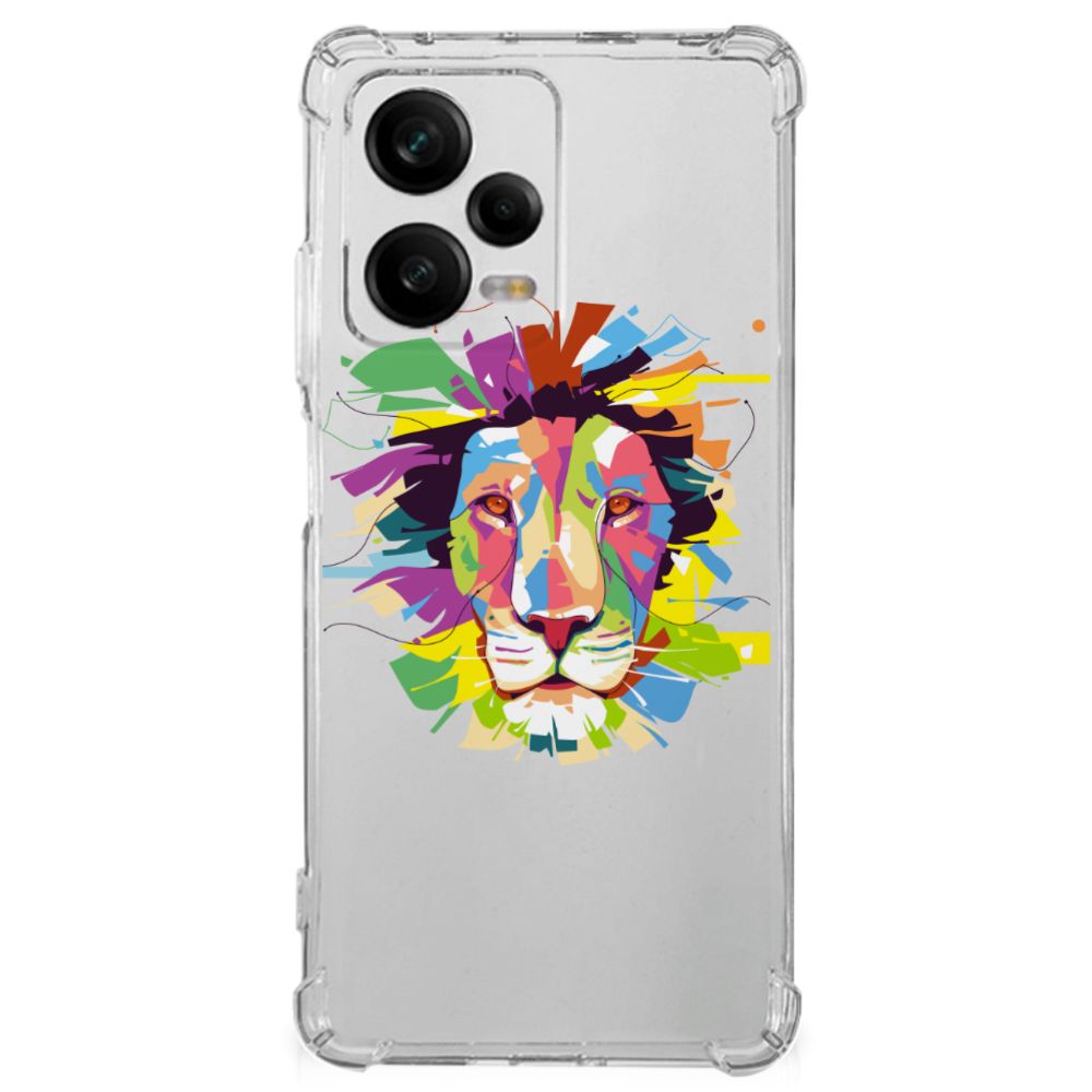 Xiaomi Redmi Note 12 Pro Stevig Bumper Hoesje Lion Color B2C Telecom