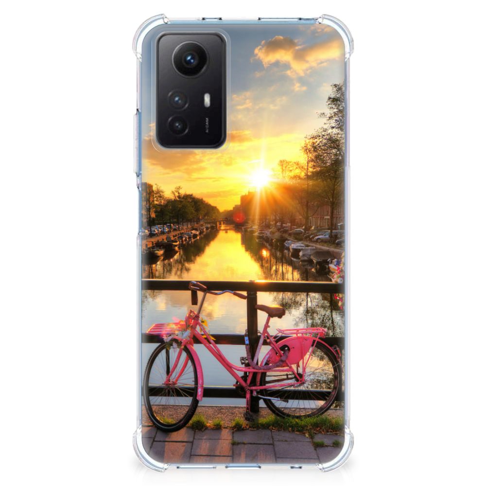 Xiaomi Redmi Note 12s Telefoonhoesje met valbescherming Amsterdamse Grachten B2C Telecom