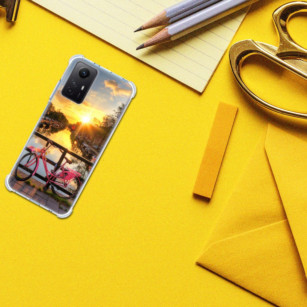 Xiaomi Redmi Note 12s Telefoonhoesje met valbescherming Amsterdamse Grachten B2C Telecom