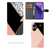 Xiaomi Redmi Note 13 Pro Plus Book Case Zwart Roze Vormen bookcase geometrisch zwart roze abstract