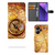 Xiaomi Redmi Note 13 Pro Plus Flip Cover Kompas design kompas aanzicht