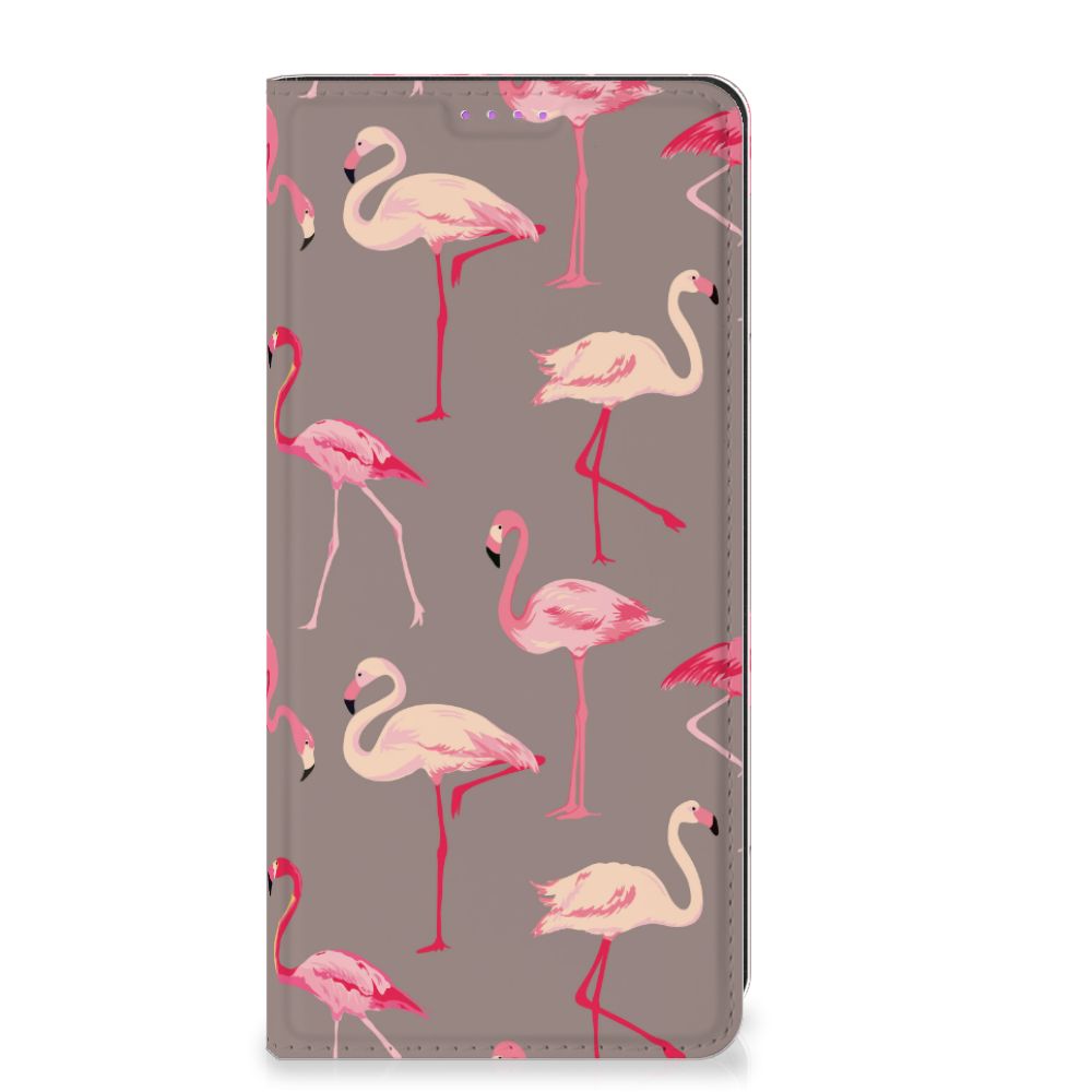 Xiaomi Redmi Note 13 Pro Plus Hoesje maken Flamingo flamingo design voorkant